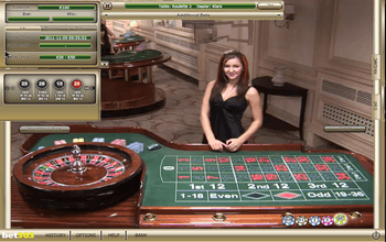 Live Dealer Roulette Screenshot