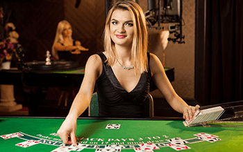 Live Dealer Blackjack Screenshot